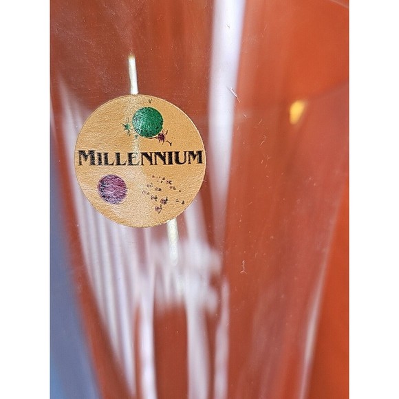 Birthday 2000 Millennium Champagne Flute Crystal Cristal D'arques France - Picture 11 of 13